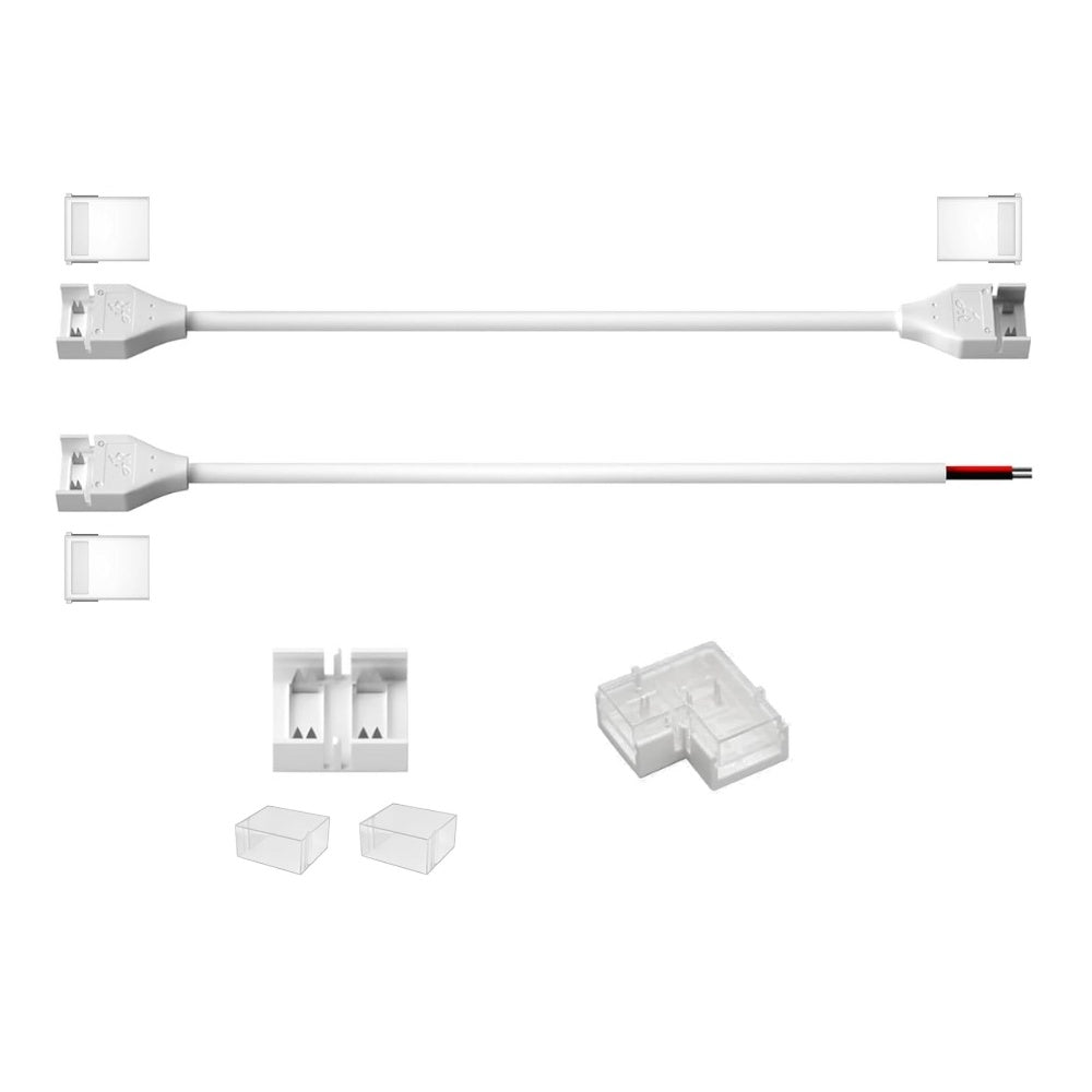 10mm 2 - Pin DC Connectors for Single COB LED Strip Light IP68 - House of LEDS