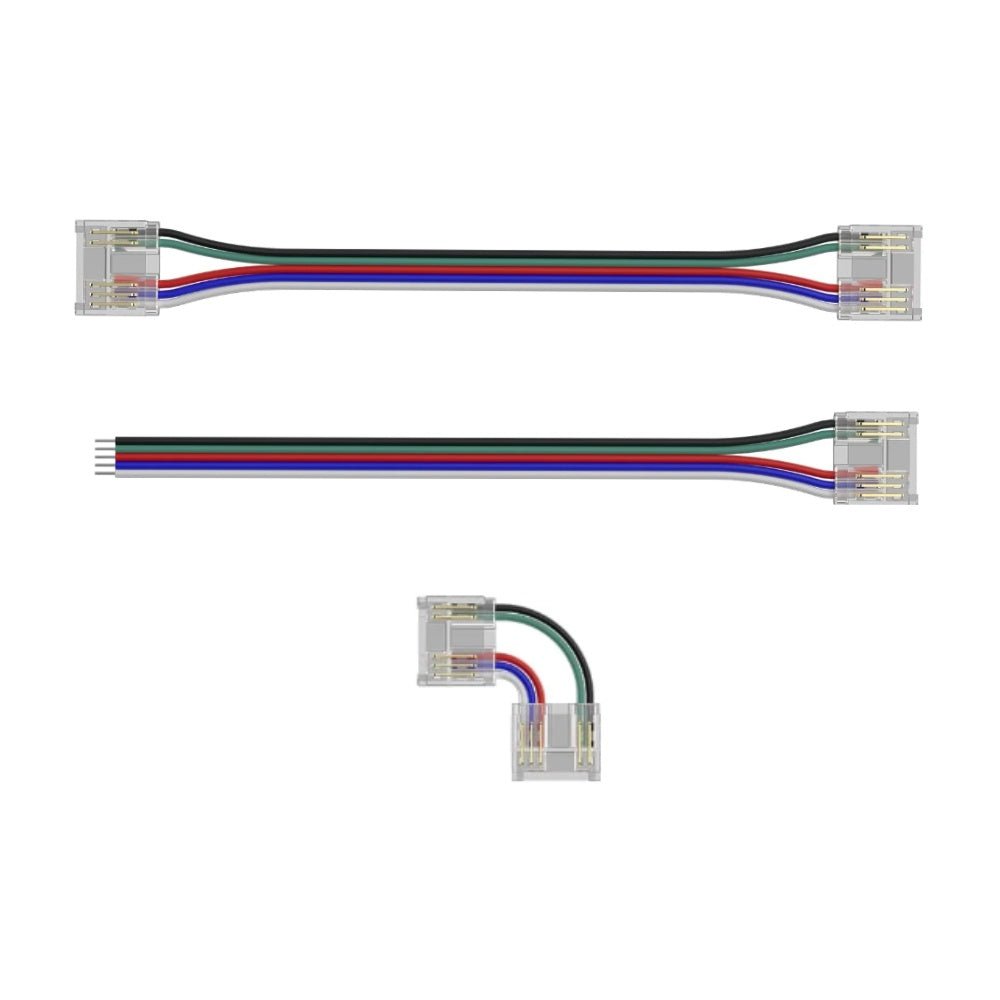 12mm 5 - Pin Connectors Kit for RGBW COB LED Strip Light IP20 - House of LEDS