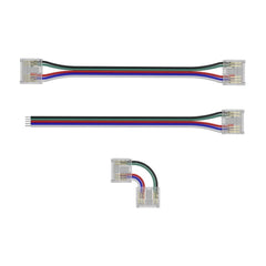 12mm 5 - Pin Connectors Kit for RGBW COB LED Strip Light IP20 - House of LEDS