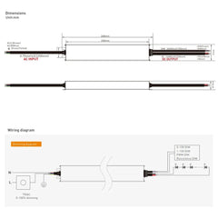 24V IP67 Triac Dimmable Power Supply Driver Constant Voltage 100W - House of LEDS