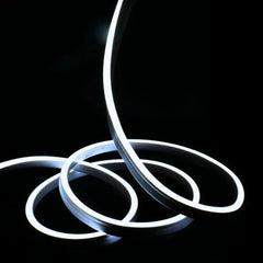 Extra Long Natural White Neon Flex 4000K 48V 10x20mm IP67 30m