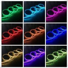RGB LED Strip Light SMD5050 RGB 220-240V IP67 Waterproof 60LED/m Full Kit - ATOM LED