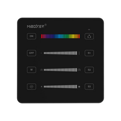 Miboxer Black B6 SPI Panel Remote (2.4GHz)
