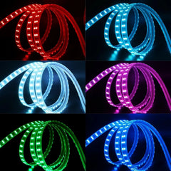 RGB LED Strip Light 220V 240V 120 LEDs/m IP67 Waterproof Full Kit - ATOM LED