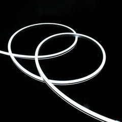 Cool White LED Neon Flex 12V 8x16mm 120 LEDs/m IP65 Waterproof 1cm Cut - House of LEDS