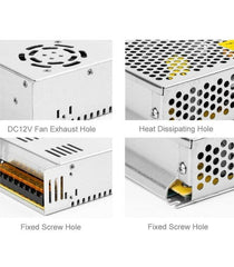 DC12V Switch LED Power Supply Transformer IP20 Non-Waterproof - UK LED Lights
