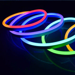 Extra Long RGB Neon Flex 48V 10x20mm IP67 Waterproof 30 Metre - House of LEDS