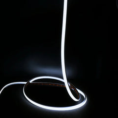 Cool White 6000K COB LED Strip 220V 240V 288 LEDs/m IP65 UK Plug