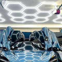 Hexagrid LED Hexagon Ultrabright 6500k LED Hex Lights - 8 Hex Grid System - UK LED Lights
