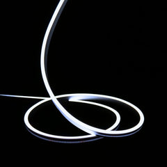 Mini Cool White Neon Flex 6000K 24V 6x12mm IP65 Waterproof 15m - House of LEDS
