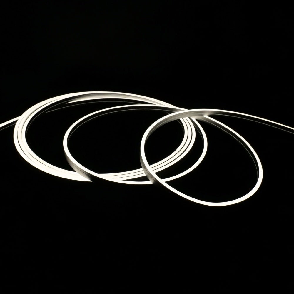 Mini Natural White Neon Flex 4000K 4x8mm IP65 Waterproof 168 LEDs/m - House of LEDS