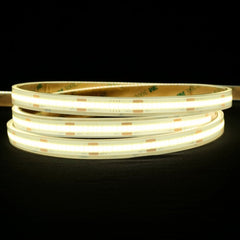 Natural White 4000K COB LED Strip 24V 384 LEDs/m IP68 Waterproof - House of LEDS