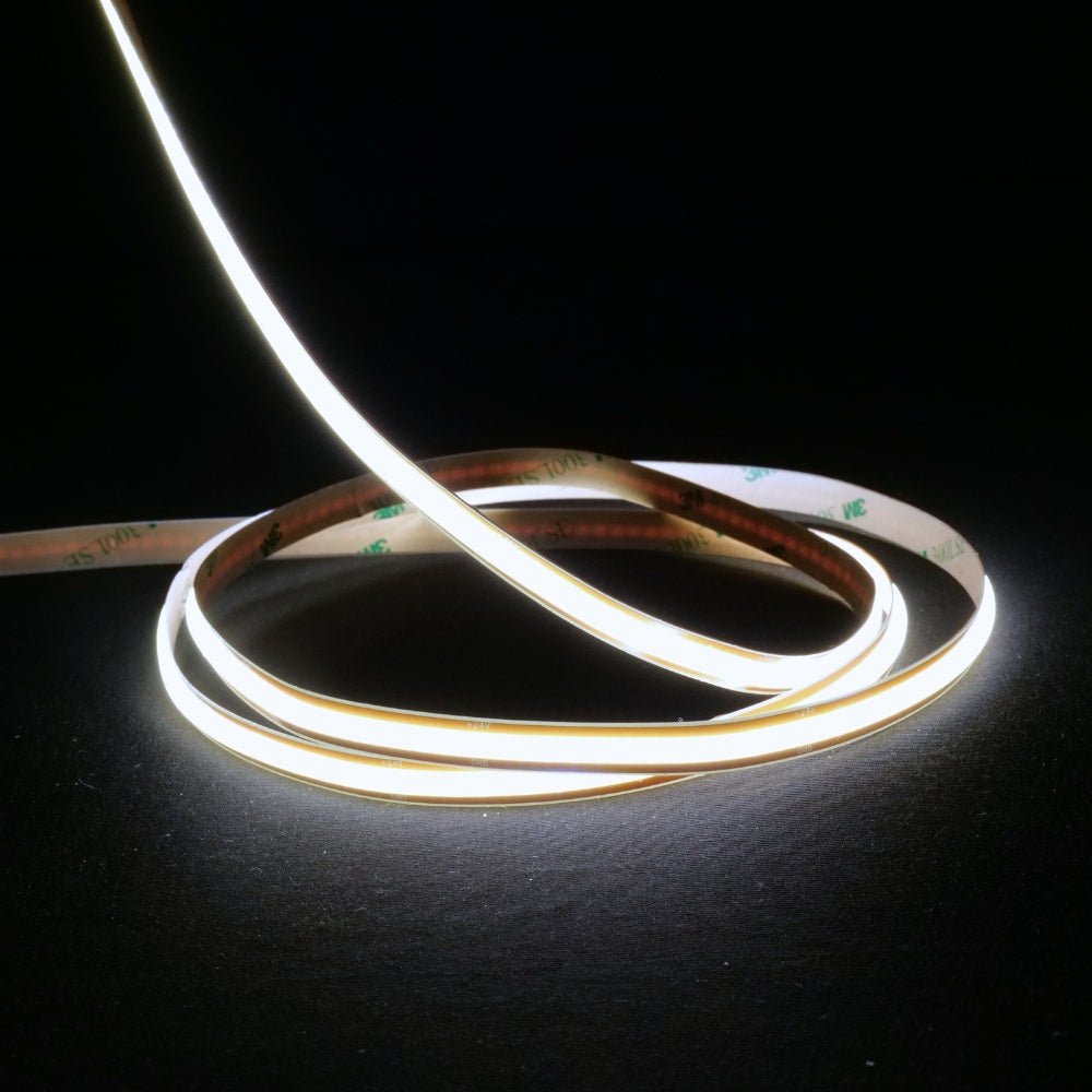 Natural White 4000K COB LED Strip 24V 480LEDs/m IP20 Cut Anywhere - House of LEDS