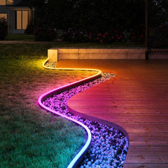 Ultra Long RGB Neon Flex 48V 10x20mm IP67 Waterproof 30 Metre - House of LEDS
