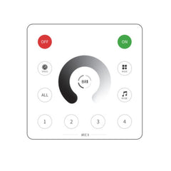 Wall Panel Controller for SP636E DC5 - 24V Addressable LED Strip Controller - House of LEDS