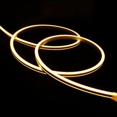 Warm White Neon Flex 2700K 24V 8x16mm IP67 Waterproof 1cm Cut - UK LED Lights