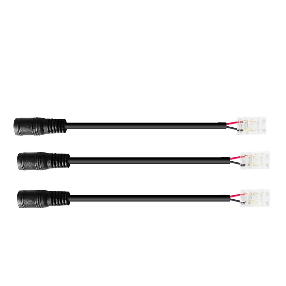 10mm 2 - Pin DC Connectors for Single COB LED Strip Light IP20 - House of LEDS