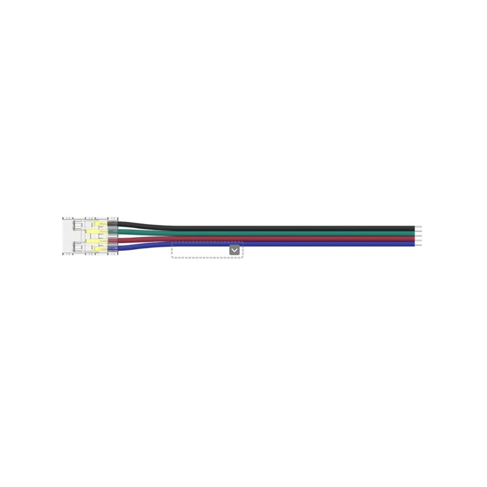 10mm 4 - Pin Connectors Kit for RGB COB LED Strip Light IP20 - House of LEDS