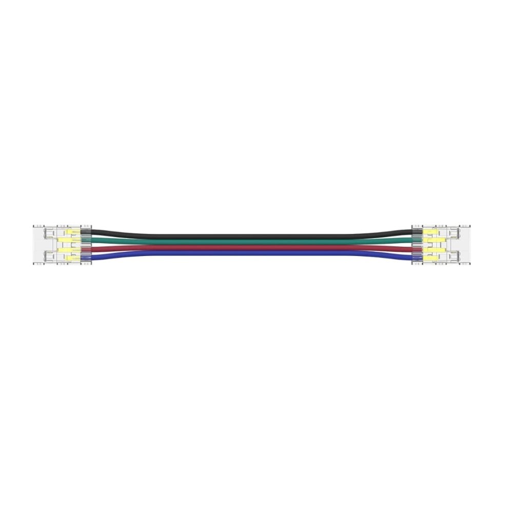 10mm 4 - Pin Connectors Kit for RGB COB LED Strip Light IP20 - House of LEDS
