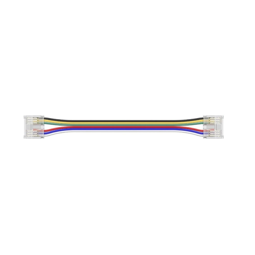 12mm 6 - Pin Connectors Kit for RGB CCT COB LED Strip Light IP20 - House of LEDS