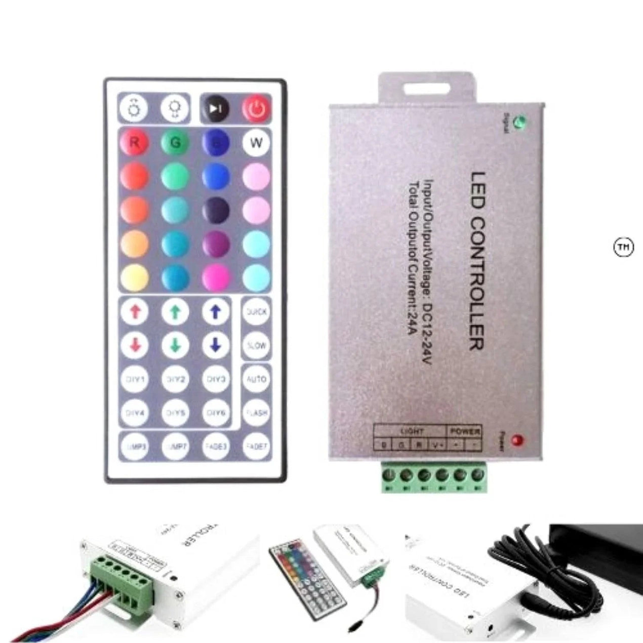 LED Controllers, Components and Dimmers - Glow LEDs