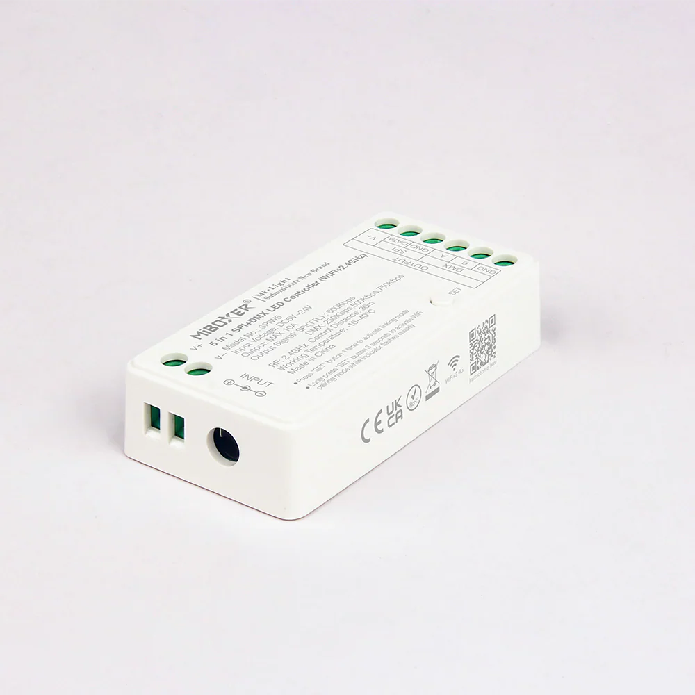 Miboxer 5 in 1 SPI+DMX LED Controller (WiFi+2.4G) SPIW5
