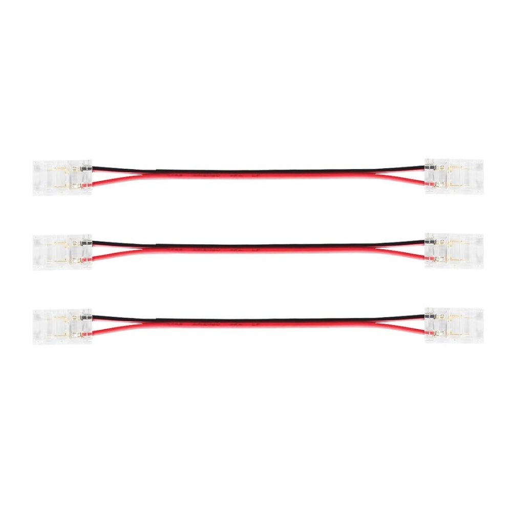 8mm 2 - Pin DC Connectors for Single COB LED Strip Light IP20 - House of LEDS