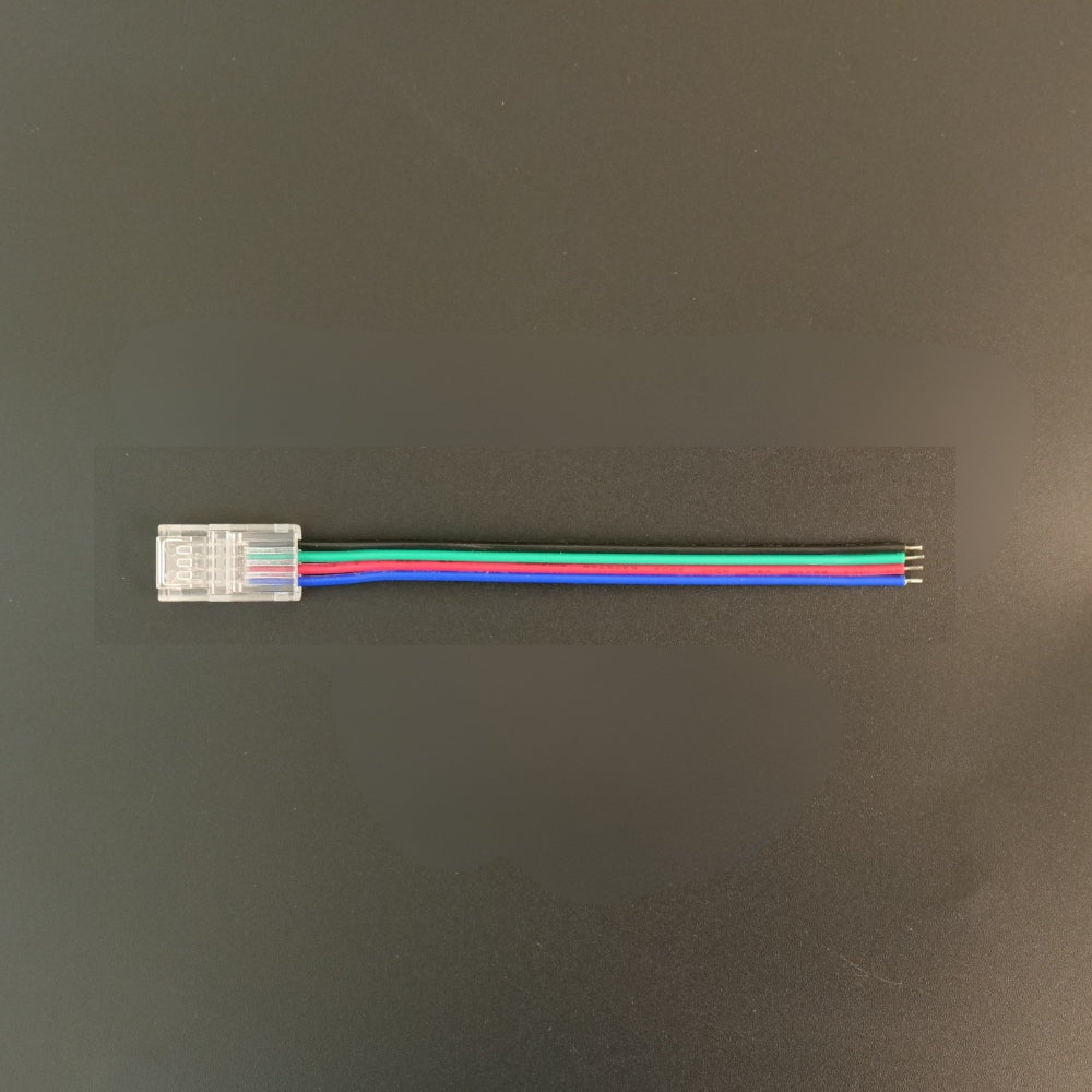 8mm 4 - Pin Connectors Kit for RGB COB LED Strip Light IP20 - House of LEDS