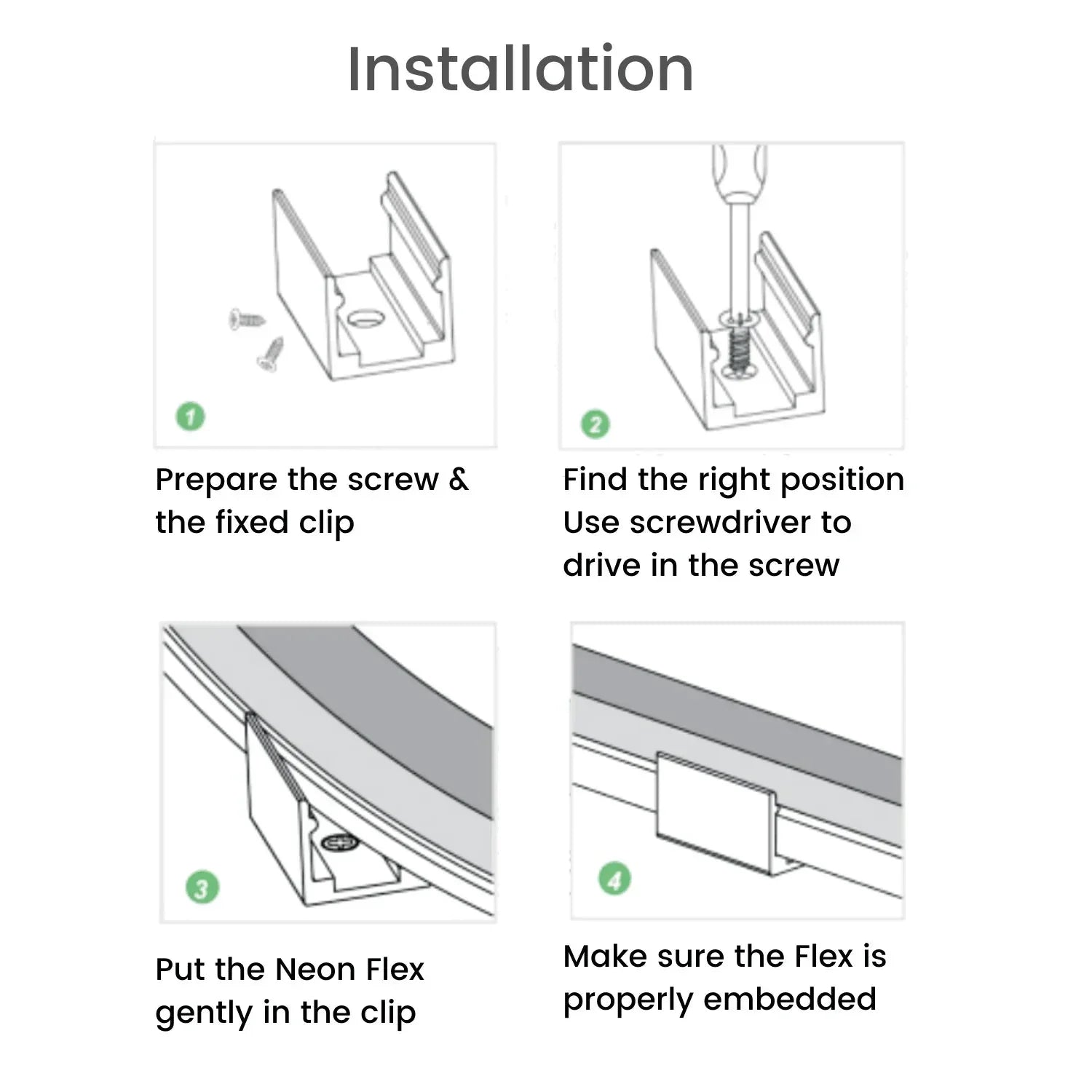 Ice Blue Neon Flex 220V 240V 8x16mm 120LEDs/m IP67 Waterproof with UK Plug - ATOM LED