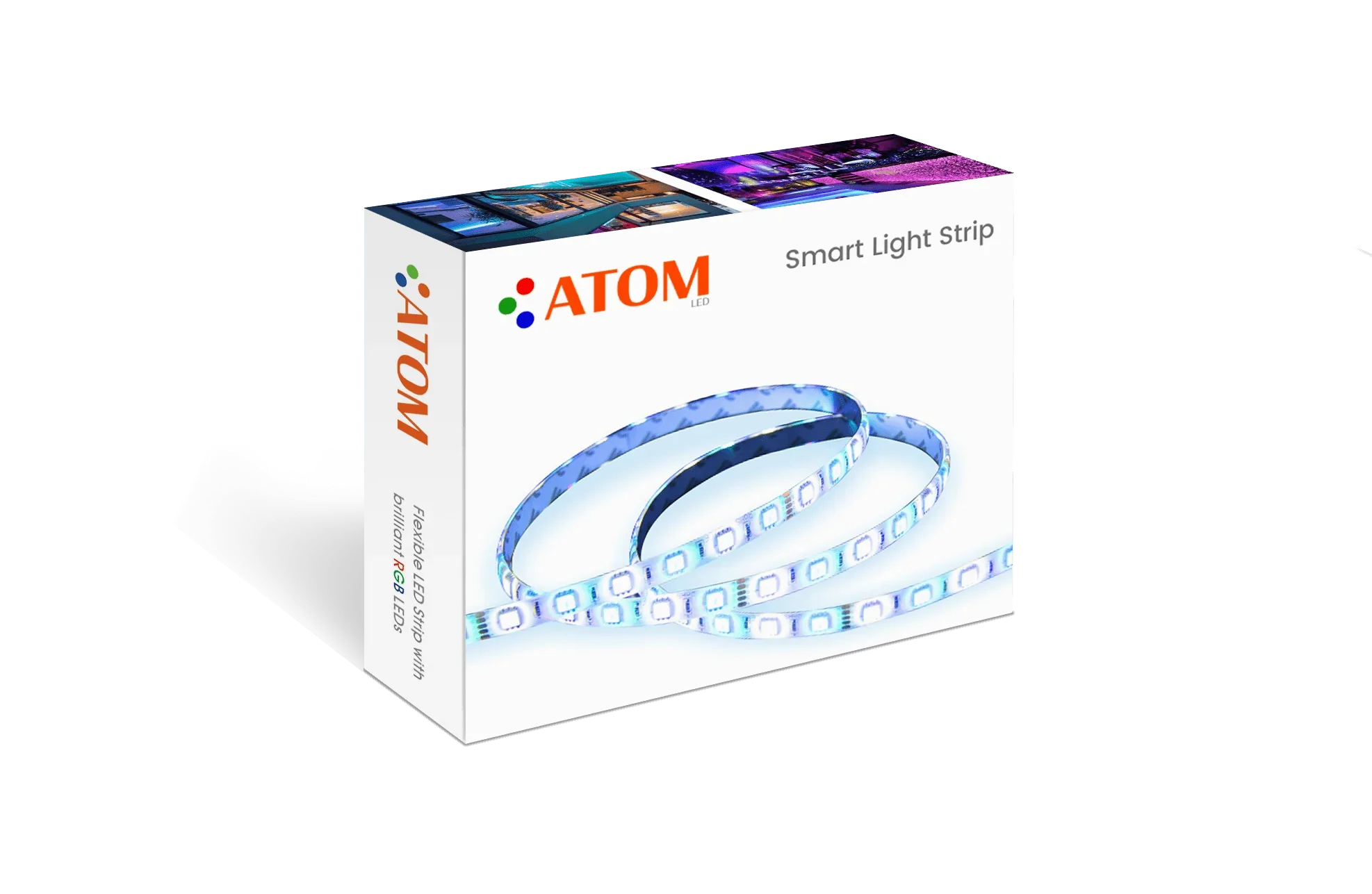 RGB LED Strip DC 12V 5m 5050 IP67 Waterproof 60LED/m For Outdoor Use - ATOM LED