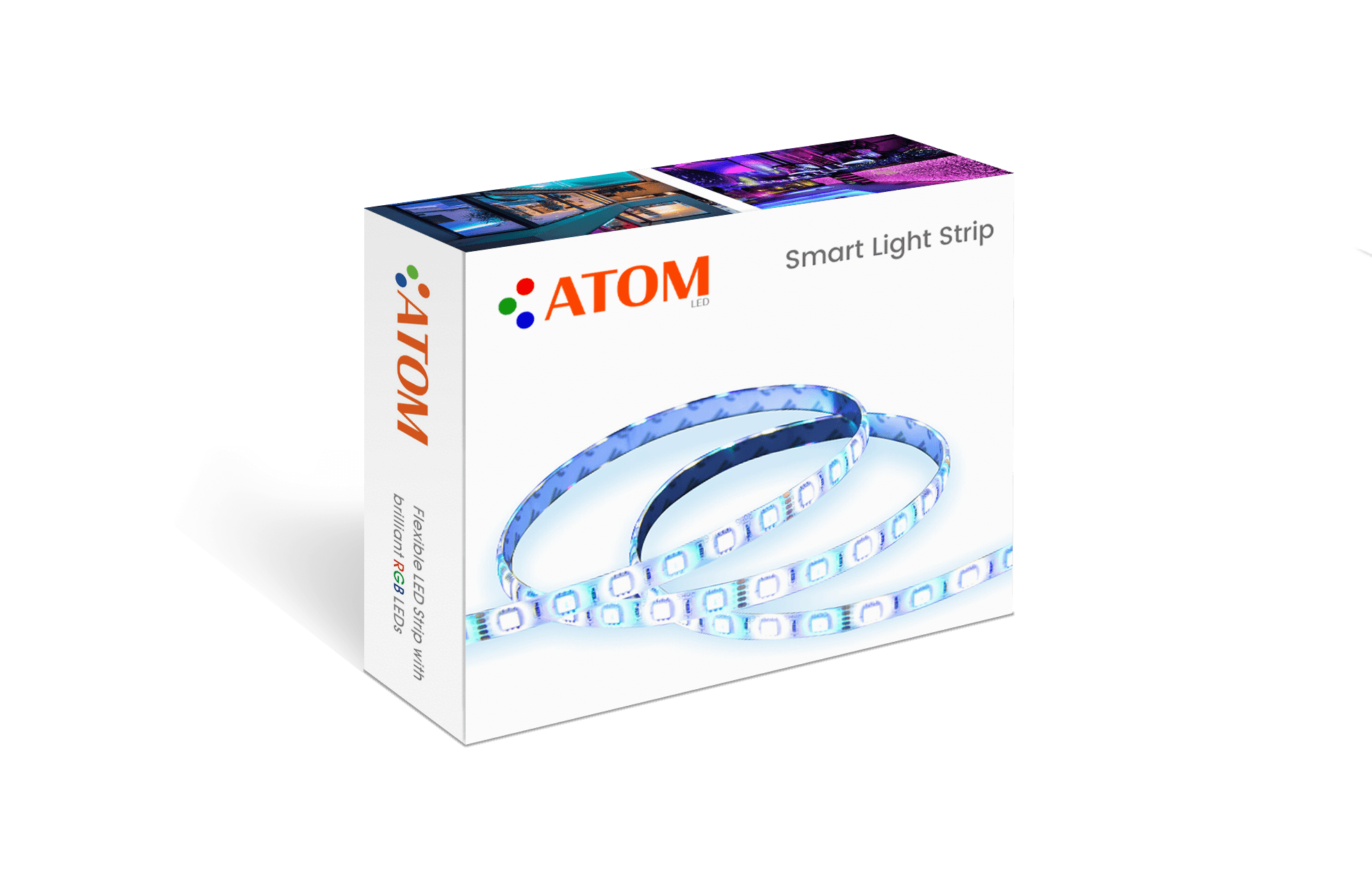 RGB LED Strip DC 12V 5m 5050 IP67 Waterproof 60LED/m For Outdoor Use - ATOM LED