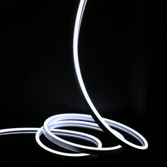 Cool White LED Neon Flex Wireless 8x16mm 120LEDs/m 220V 240V IP65 Waterproof with UK Plug