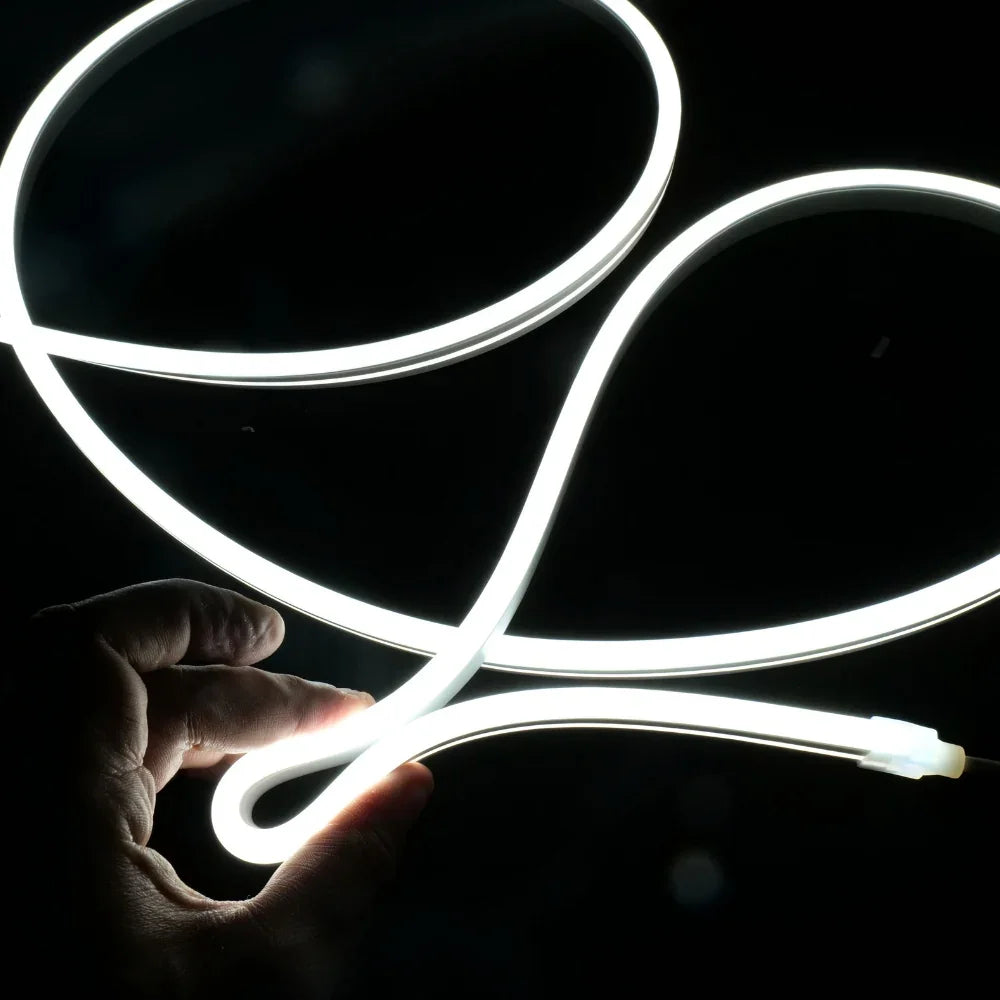 MaxiFlex LED Neon Flex For Decking & Driveway 6x12mm IP67 Waterproof 1cm Cut 15m | UK LED Lights