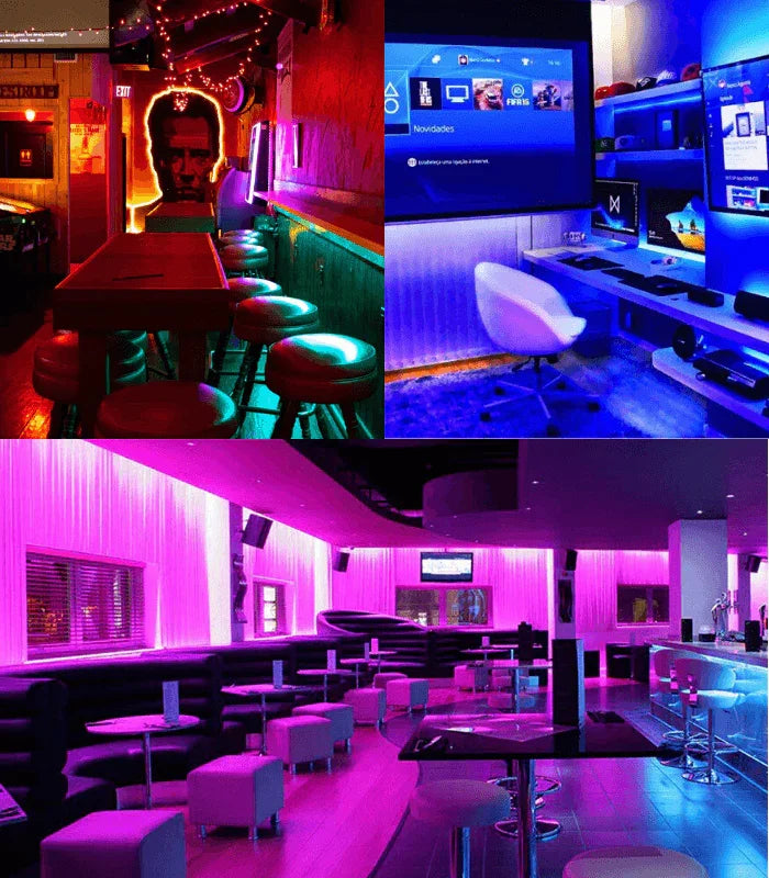 RGB LED Strip Light 220V 240V 120 LEDs/m IP67 Waterproof Full Kit - ATOM LED