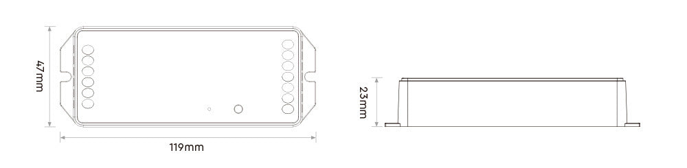 Miboxer 2 in 1 LED Controller (2.4GHz) Output Max 20A PR2