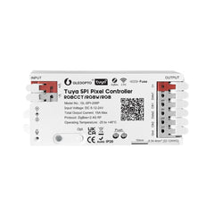 GLEDOPTO Zigbee Tuya SPI Pixel Controller RGBCCT RGBW RGB WiFi LED Controller Music Sync Work with Smart Life Google Alexa Yandex GL-SPI-206P