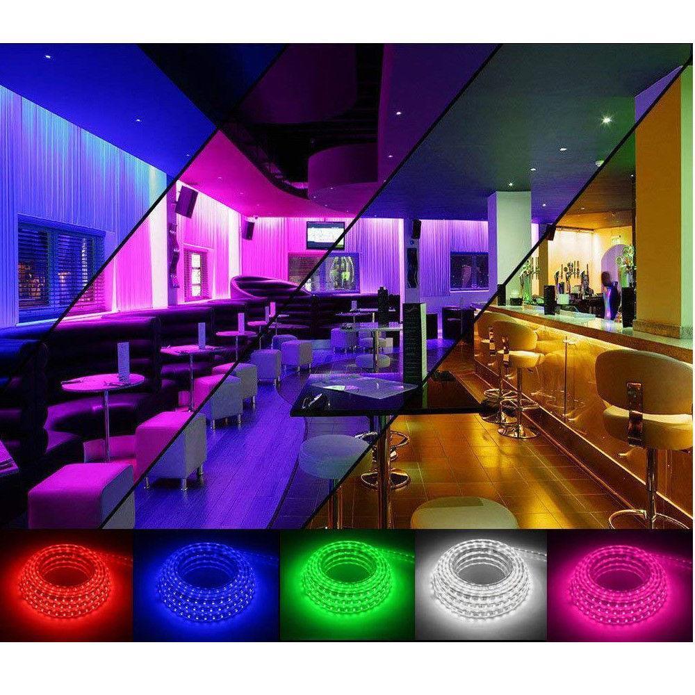 RGB LED Strip Light 220V IP67 Wireless Bluetooth App Control with Remote 60 LED/m - ATOM LED
