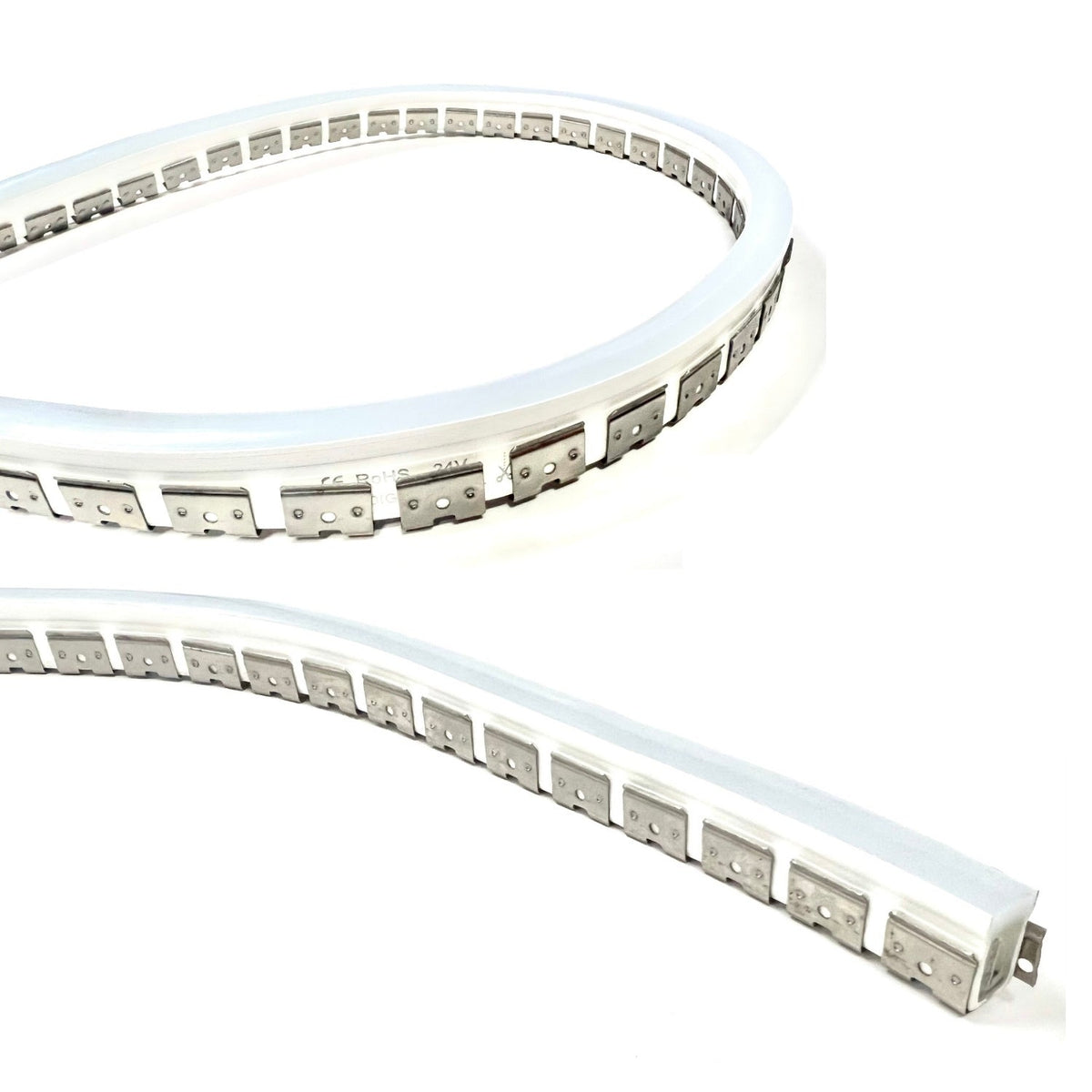 LED Neon Flex Bendable Aluminium Channel Mounting Track for 10x18mm Neon Flex 1 Metre - ATOM LED