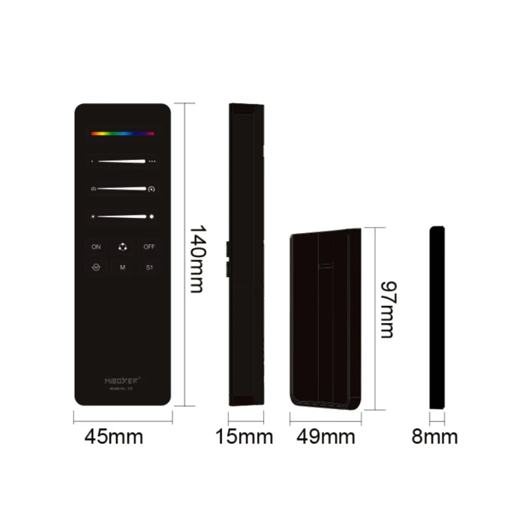Miboxer Digital RGB SPI Remote C6