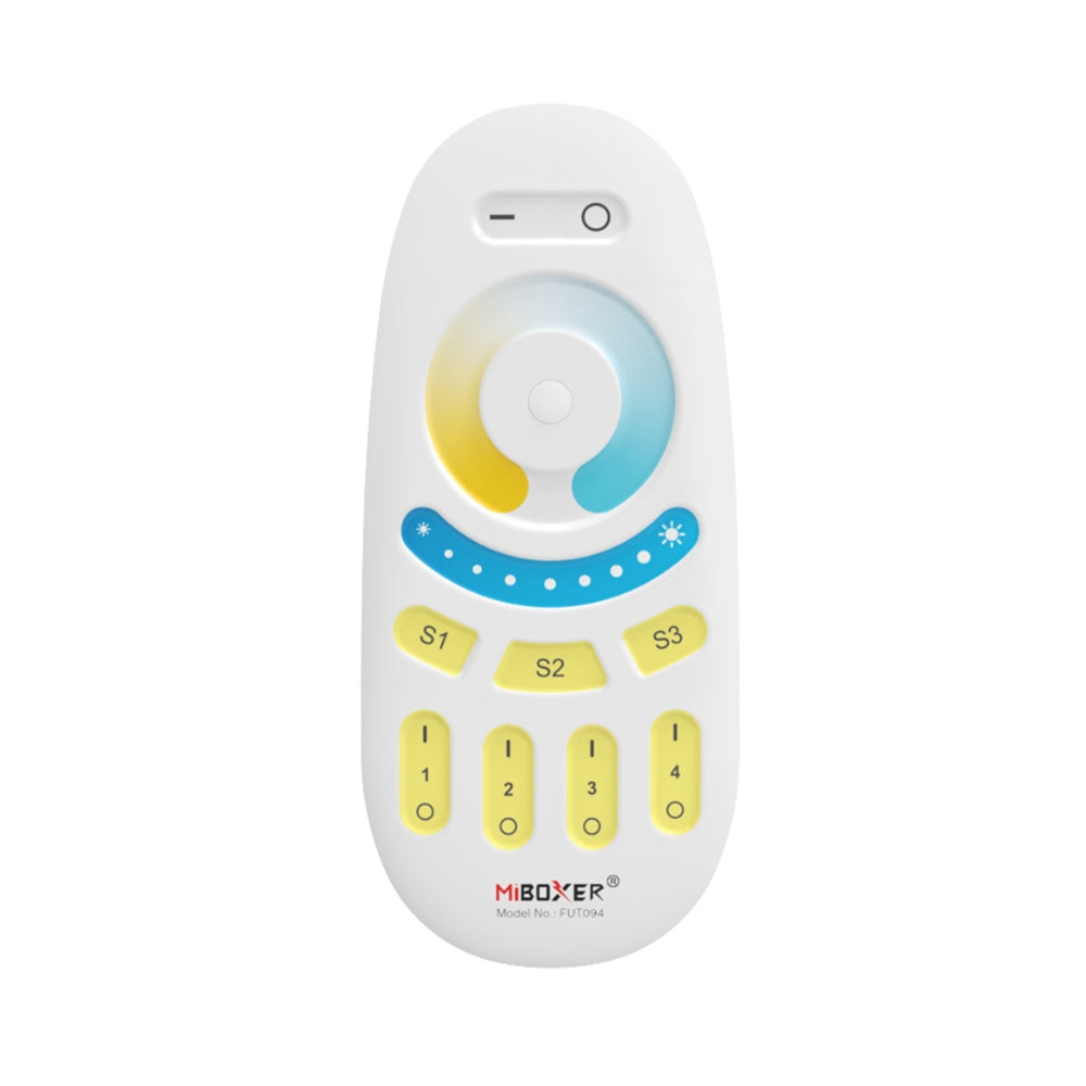 Miboxer CCT 4-Zone Color Temperature Remote FUT094