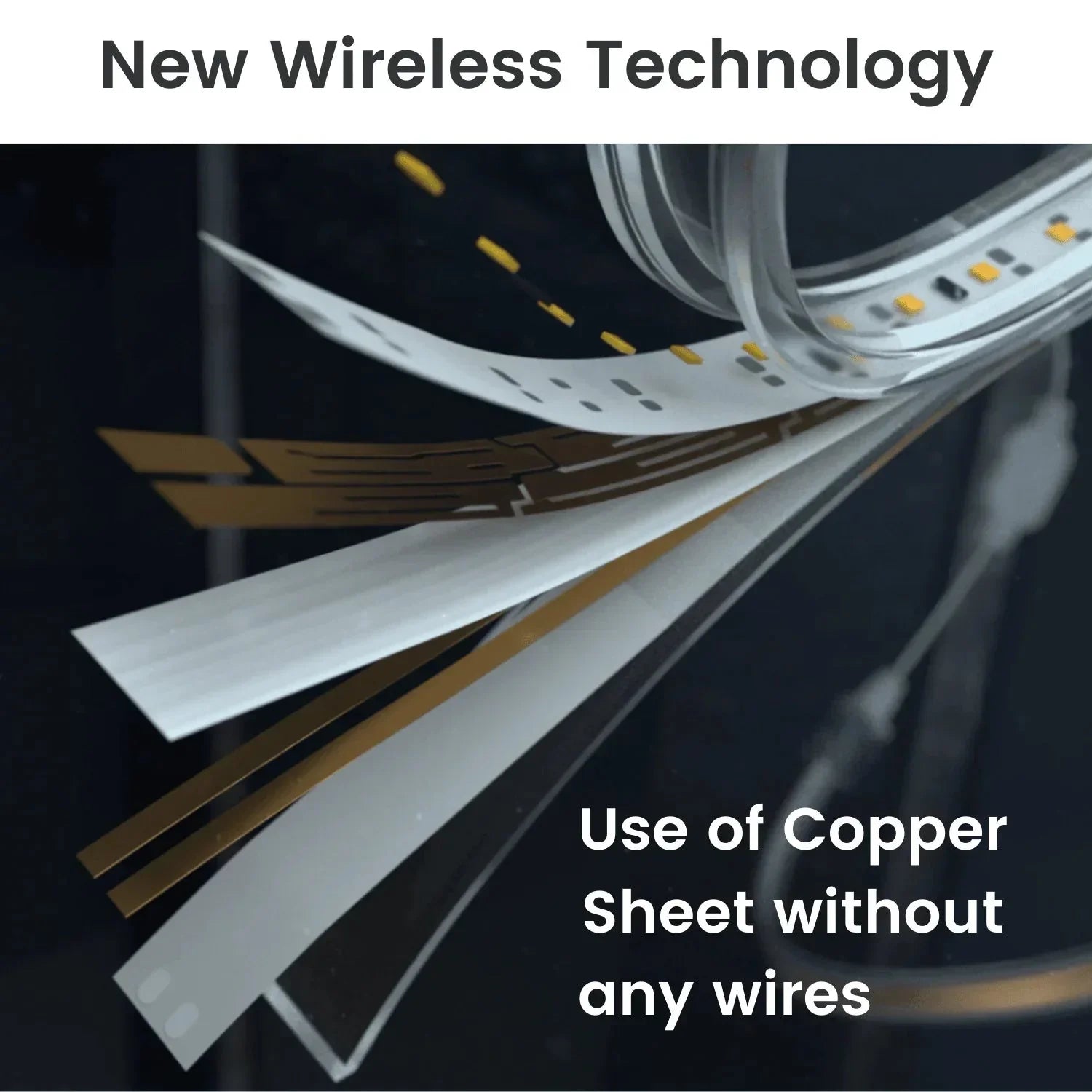 Cool White LED Neon Flex Wireless 8x16mm 120LEDs/m 220V 240V IP65 Waterproof with UK Plug - ATOM LED