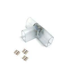 RGB Neon Flex 10x18mm 220V 240V Accessories 4pin T/ L/ Corner Straight Connector - ATOM LED