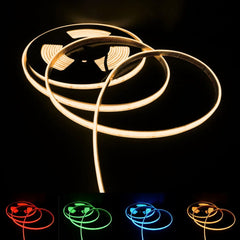 RGBW (Warm White) COB LED Strip 24V IP68 Waterproof 784 LEDs/m