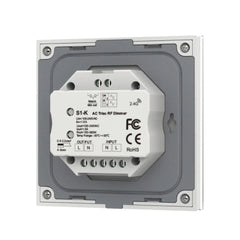 Skydance AC Triac Glass Rotary Panel Dimmer S1-K (BLACK)