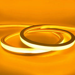 Yellow LED Neon Flex 220V 240V Top Bending 20cm Cutting IP65 with UK Plug - ATOM LED
