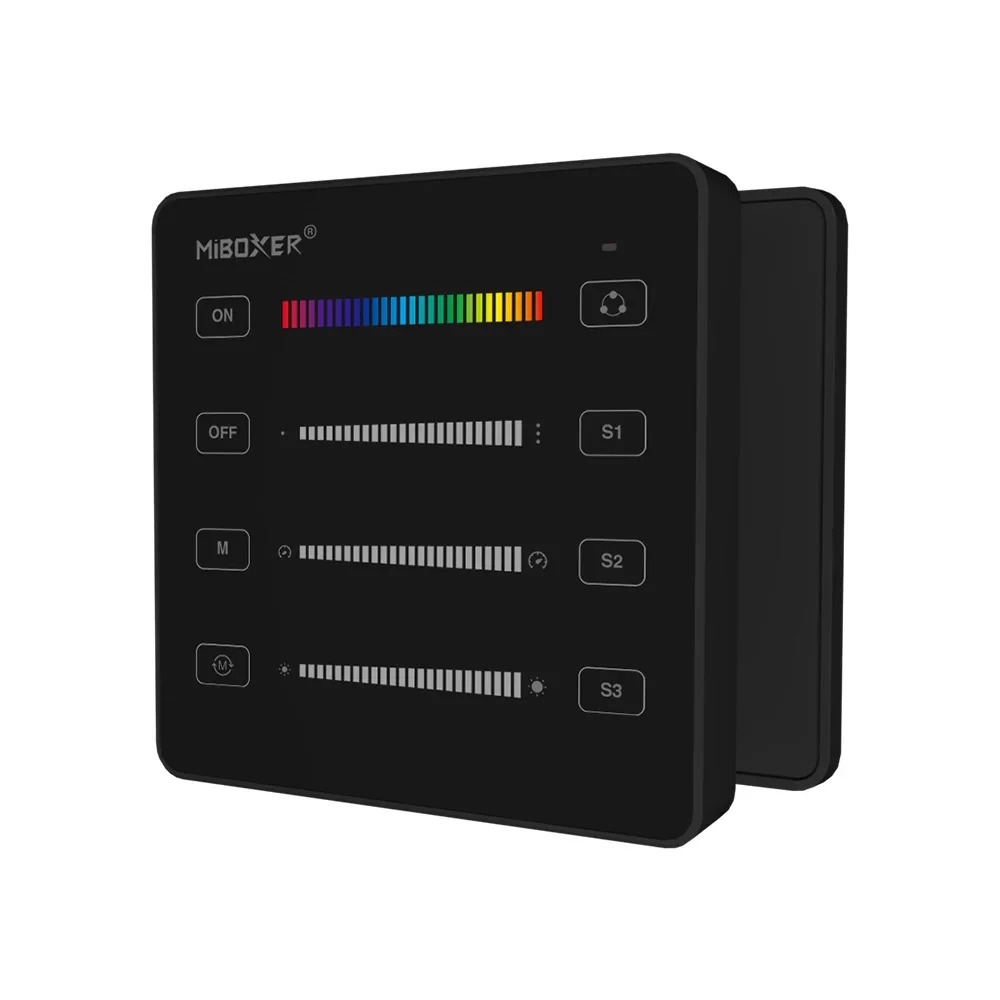 Miboxer Black B6 SPI Panel Remote (2.4GHz)
