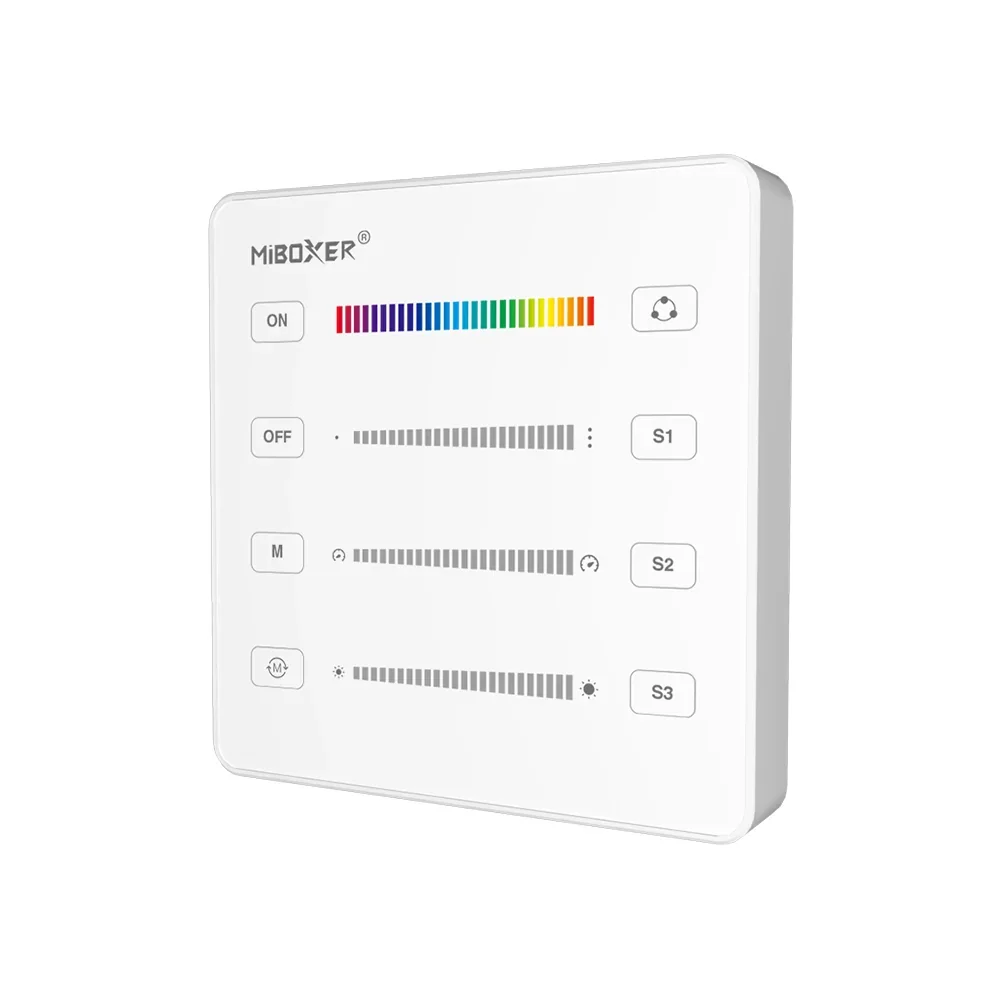 Miboxer White SPI Wall Panel Remote (2.4GHz) B6