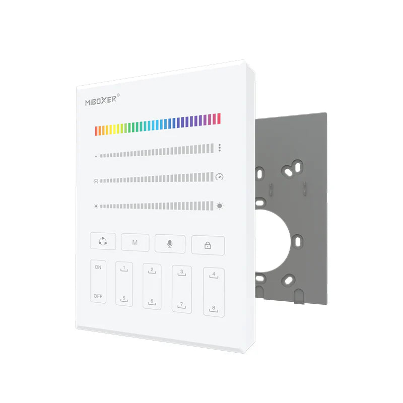 Miboxer 8 Zone SPI Panel Remote (2.4GHz) B9