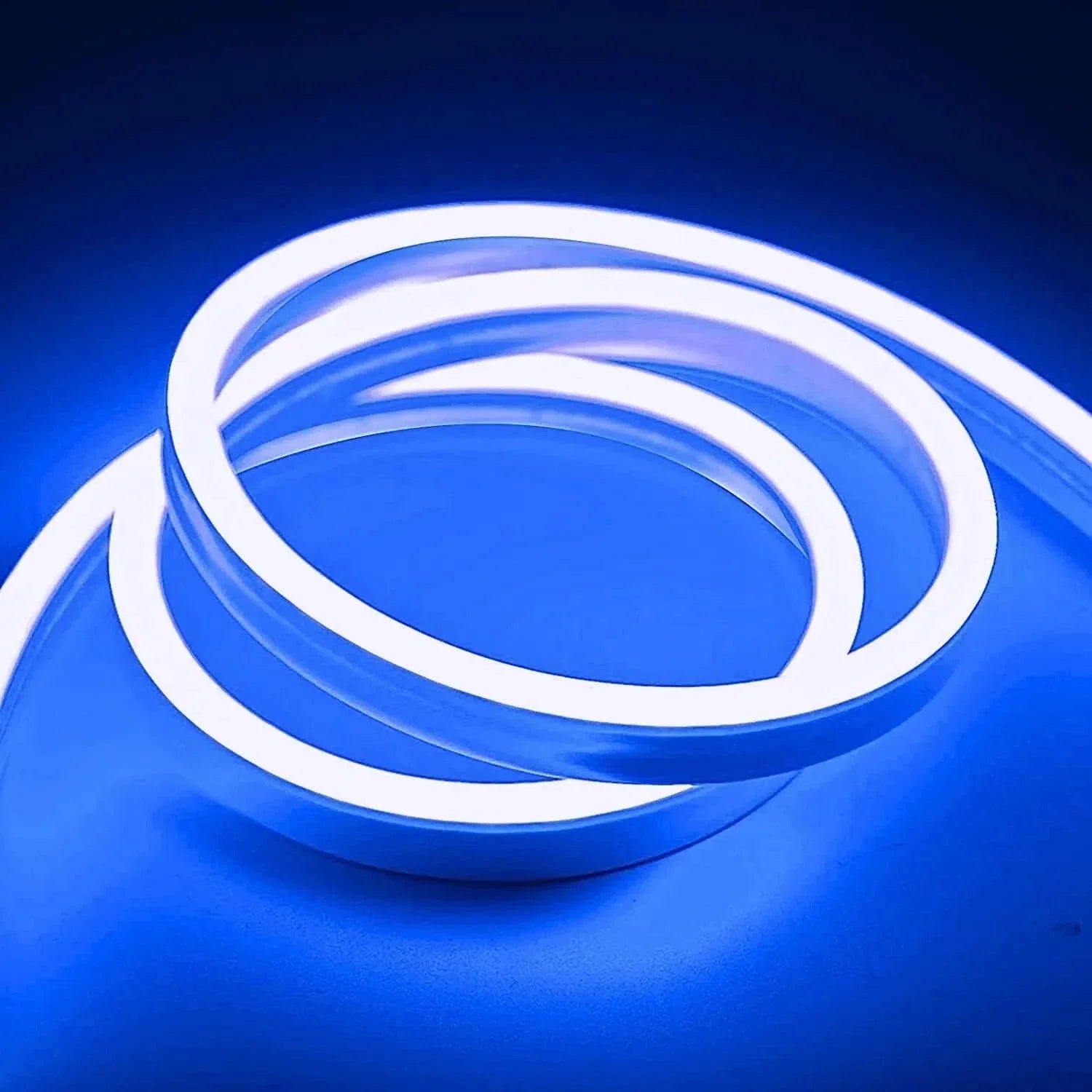 Led Dust Proof Bluee Blue Neon Flex DC12V IP65 8x16mm 120 LEDs/M IP65 Waterproof – Glow LEDs