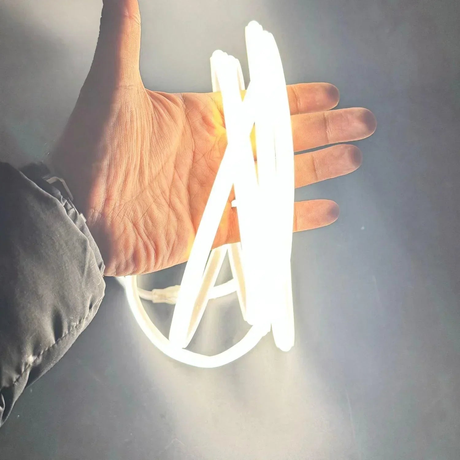 COB LED Strip 220V 240V Natural White 4000K 288 LEDs/m IP65 with UK Plug - ATOM LED